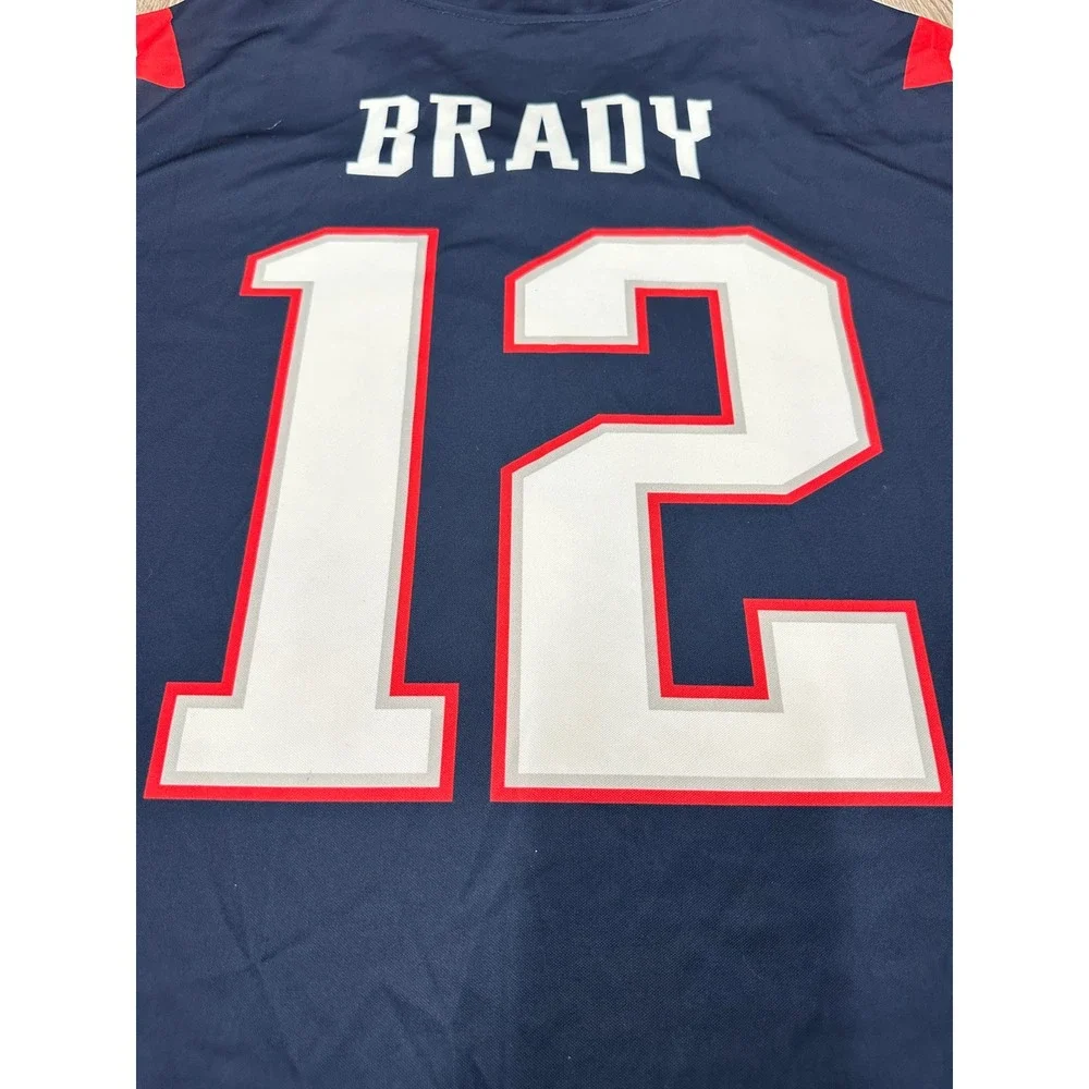 Tom Brady New England‎ Patriots Men's 3XL Nike Color Rush Legend Jersey NWOT - Picture 8 of 9